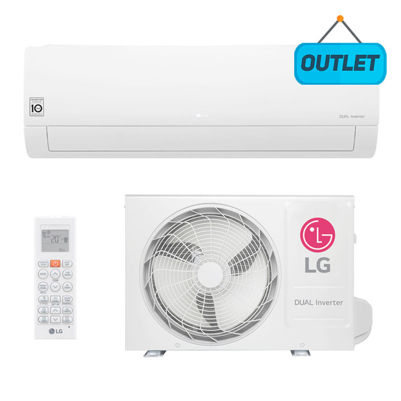 Ar Condicionado Split HW LG Dual Inverter 12000 Btus Quente/Frio 220V S4NW12JA3WA.EB2GAMZ - OUTLET