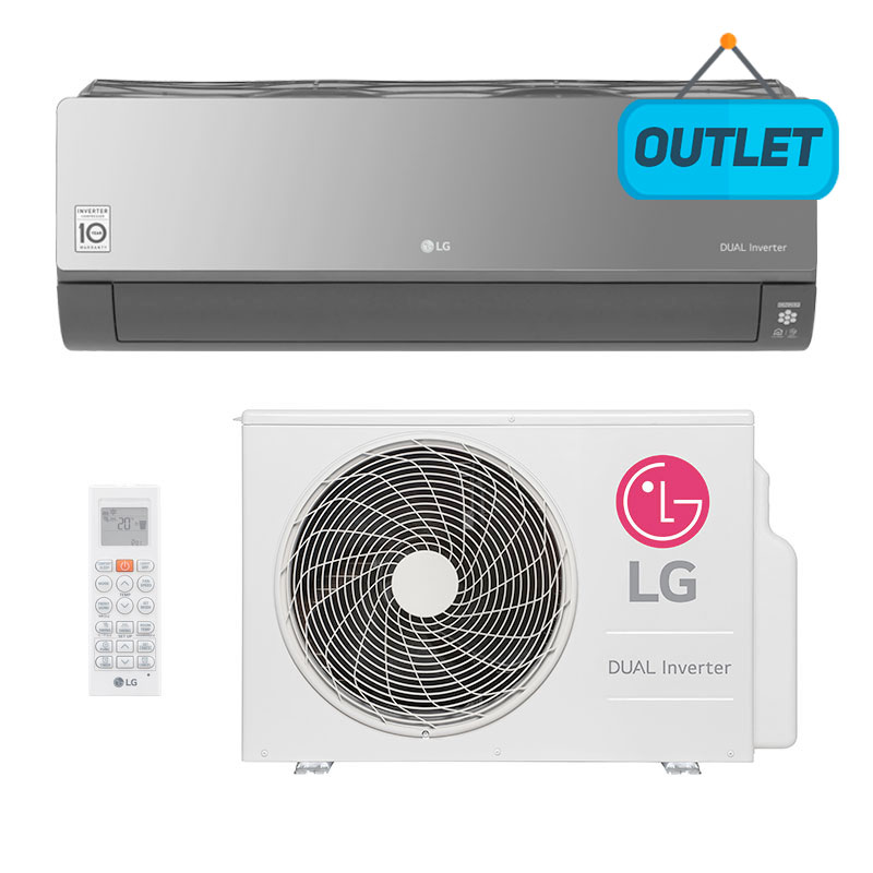 Ar Condicionado Split Hw Dual Inverter Voice Artcool Lg 12000 Btus Quente/frio 220V Monofasico S4NWW12JARPA.EB2GAMZ - OUTLET
