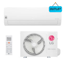 Ar Condicionado Split Hw Dual Inverter Voice Lg 18000 Btus Frio 220V Monofasico S4NQ18KL31A.EB2GAMZ3 - OUTLET