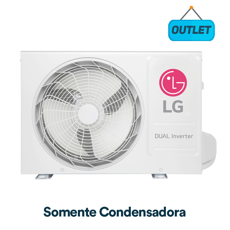 Condensadora Split Hw Dual Inverter Voice Lg 18000 Btus Frio 220V Monofasico S4UQ18KL31A.EB2GAMZ0 - OUTLET