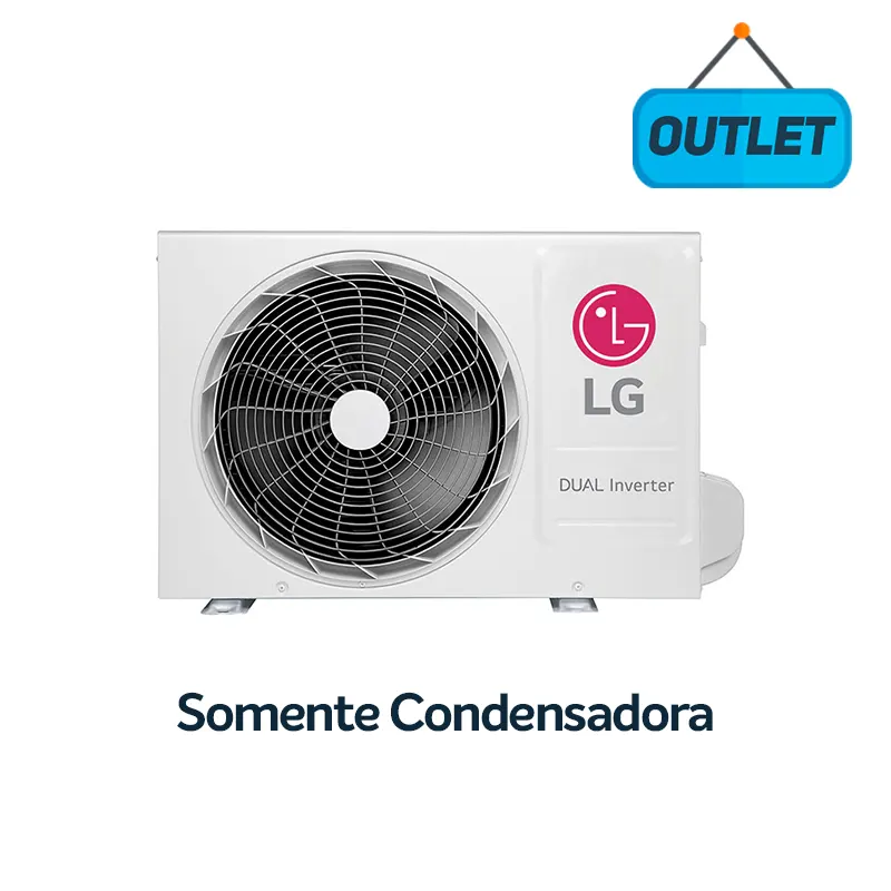 Condensadora Split Hw LG Dual Voice Inverter 12000 Btus Quente/Frio 220V Monofasico S4UW12JA31A.EB2GAMZ-OUTLET