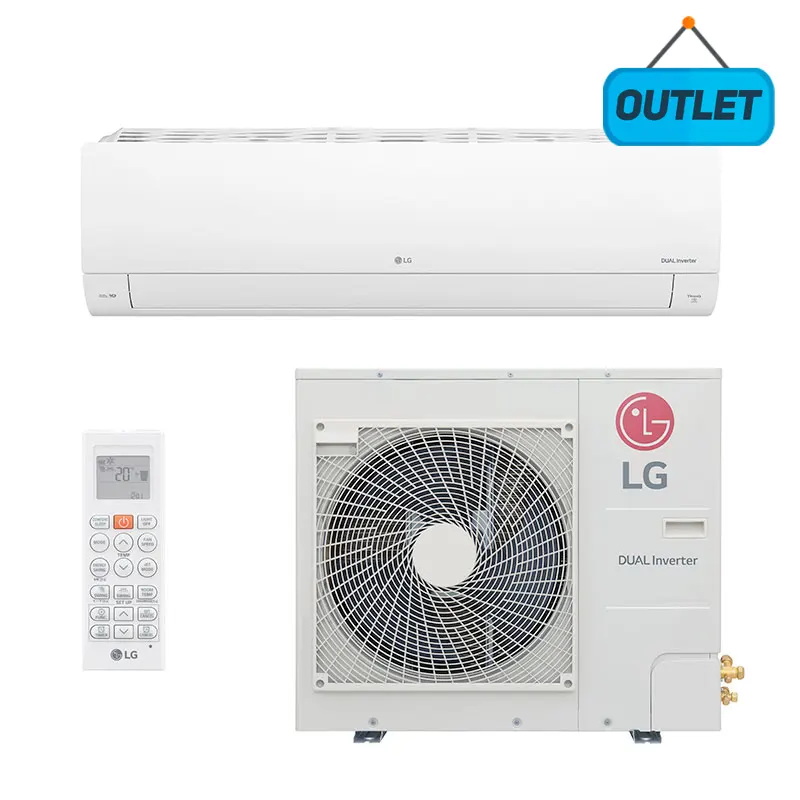 Ar Condicionado Split Hw Lg Dual Voice Inverter 32.000 Btus Quente/Frio 220V S4NW36R43FA.EB2GAMZ - OUTLET