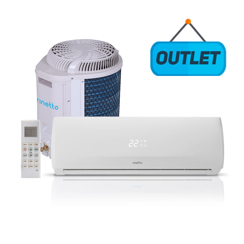 Ar Condicionado Split Hw On/off Rinetto 12000 Btus Frio 220V Monofasico RNTT12FR412KBTU - OUTLET1
