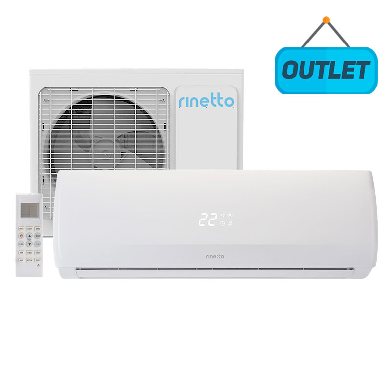 Ar Condicionado Split Hw On/off Rinetto 9000 Btus Quente/frio 220V Monofasico RNT9QFIR402 - OUTLET