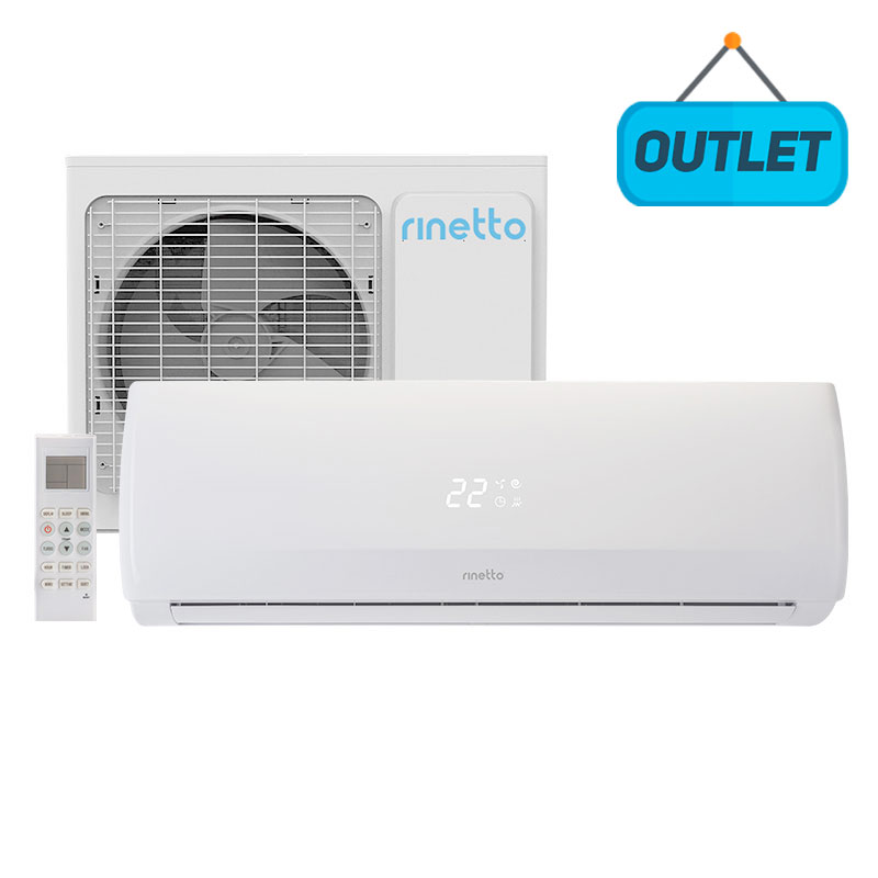 Ar Condicionado Split Hw On/off Rinetto 9000 Btus Quente/frio 220V Monofasico RNT9QFIR402 - OUTLET