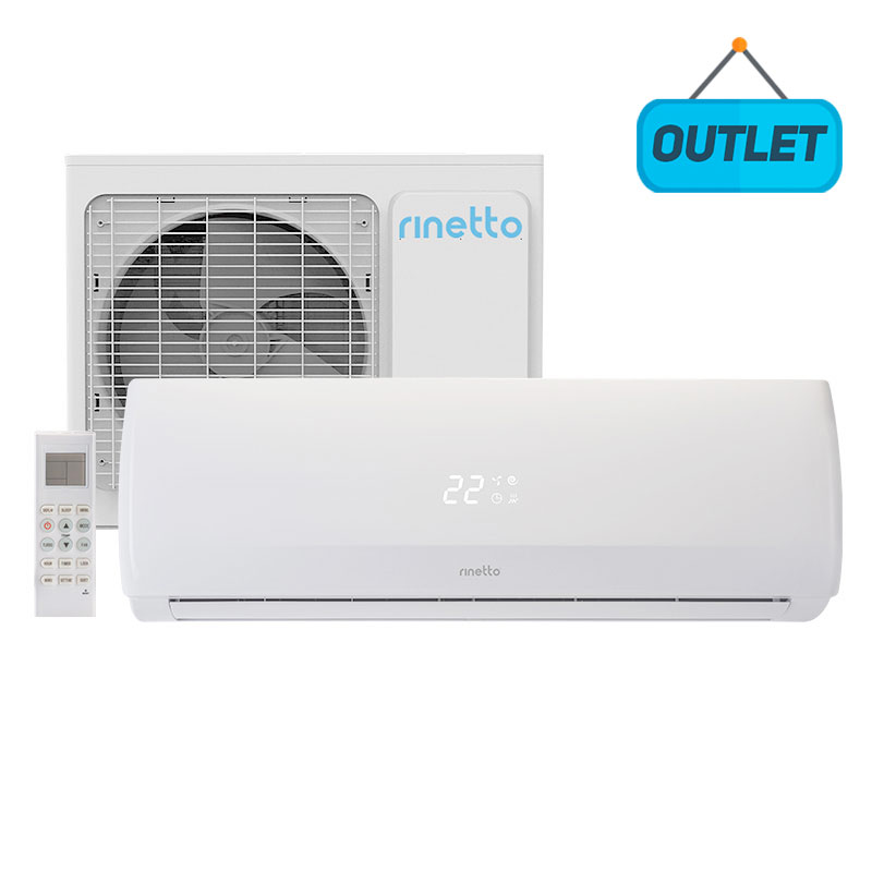 Ar Condicionado Split Hw On/off Rinetto 22000 Btus Quente/frio 220V Monofasico RNT22QF-R4 - OUTLET