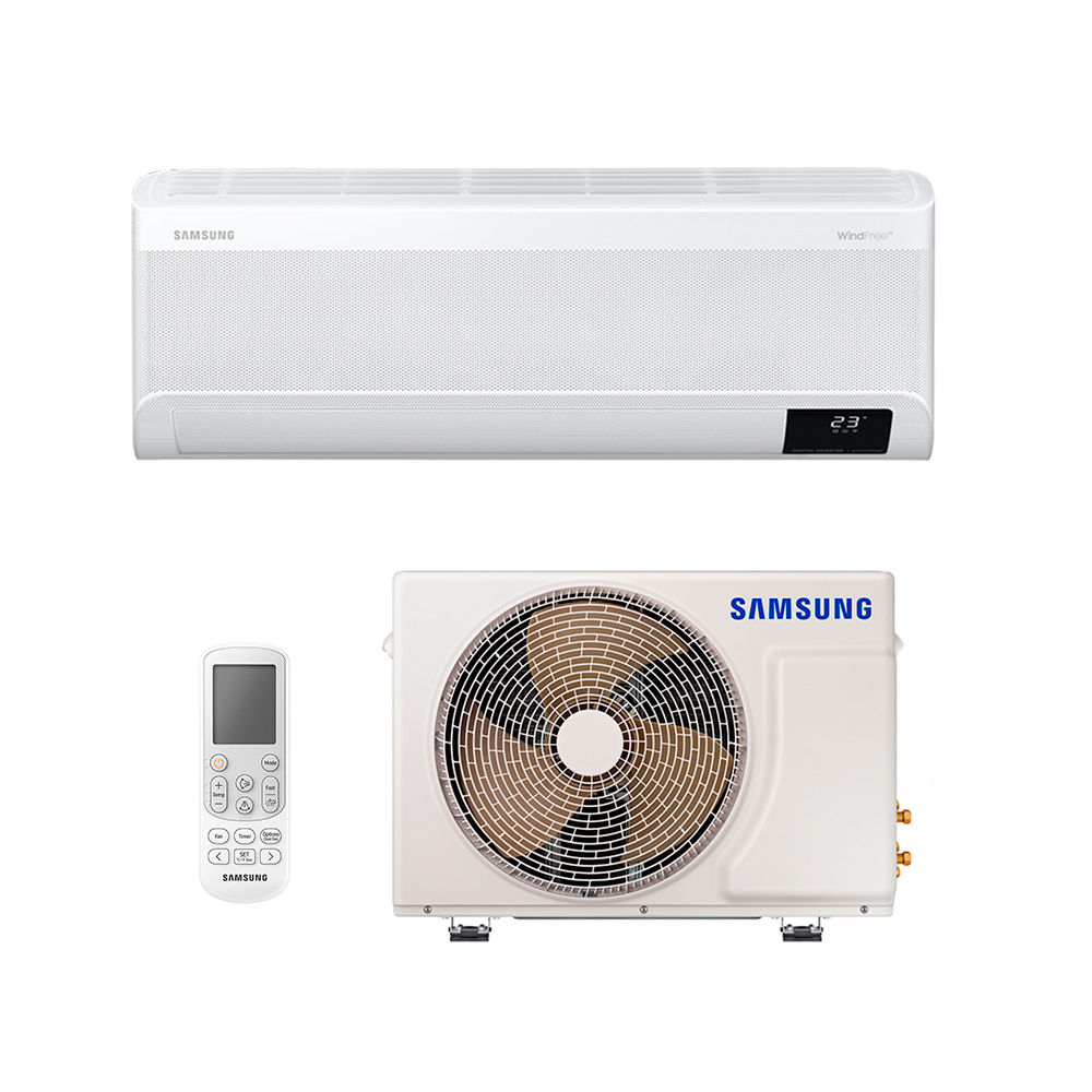 Ar Condicionado Split Inverter Windfree Connect Samsung 12000 Btus Quente/frio 220V Monofásico AR12BSEAAWKNAZ 