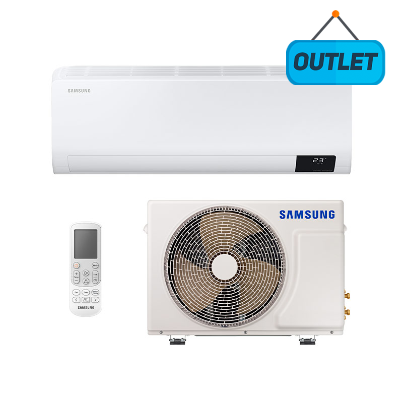 Ar Condicionado Split Digital Inverter Ultra Samsung 12000 Btus Frio 220V Monofásico AR12BVHZCWKNAZ - OUTLET