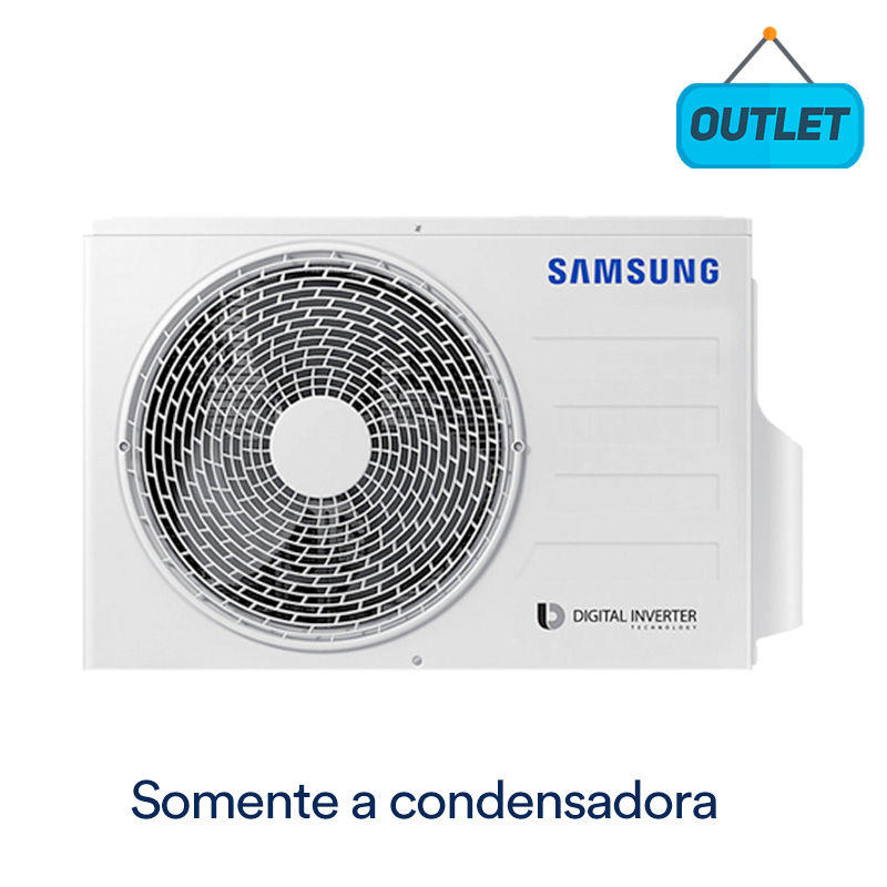 Condensadora Split Hw Digital Inverter Samsung 9000 Btus Quente/frio 220V AR09MSSPBGMXAZ - OUTLET