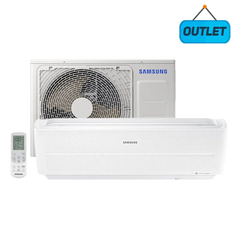 Ar Condicionado Split Inverter Samsung WindFree 12000 Btus Quente/Frio 220V Monofásico AR12NSPXBWKNAZ - OUTLET