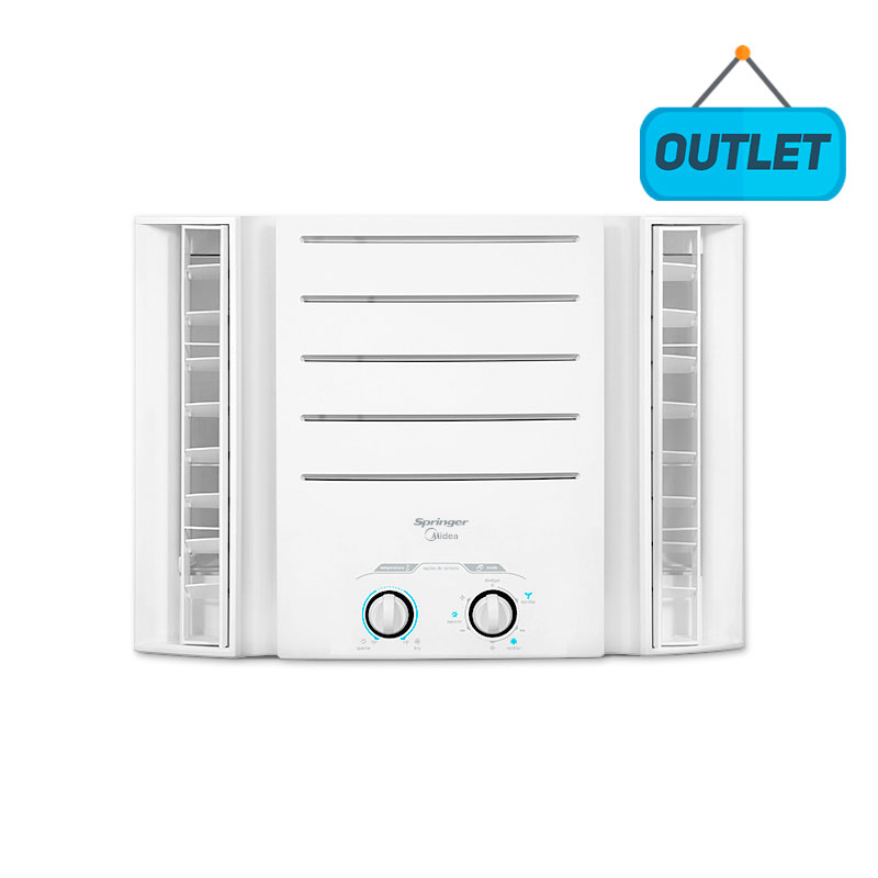 Ar Condicionado Janela Manual Springer Midea 10000 Btus Frio 110V Monofasico QCI108BB8 - OUTLET