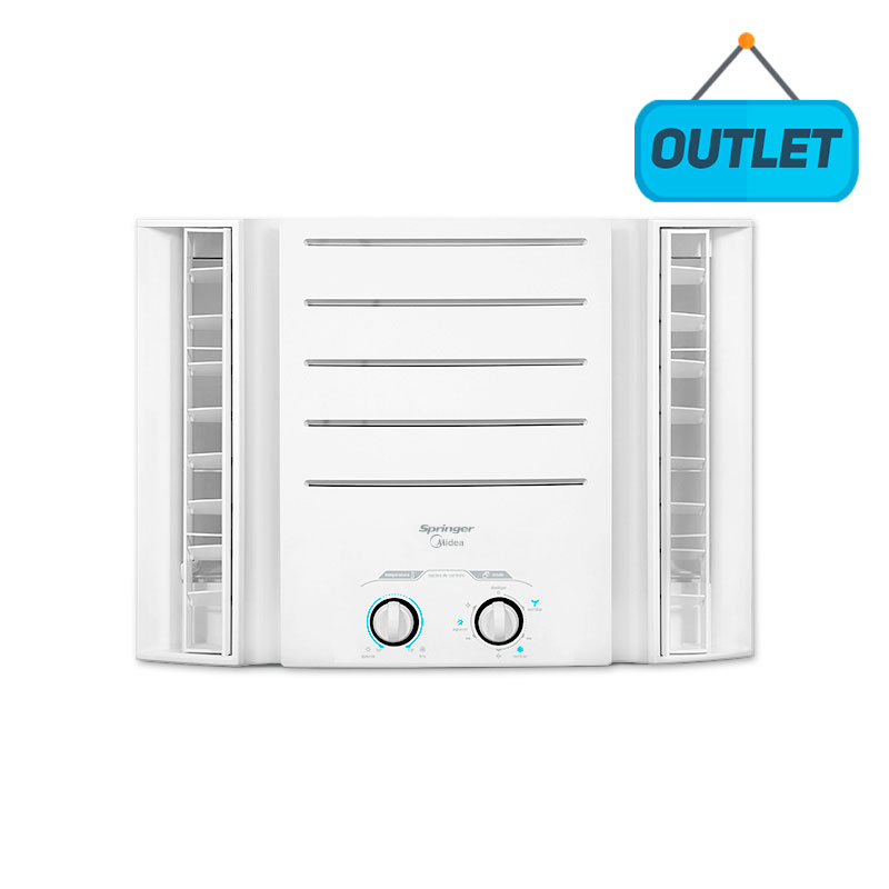 Ar Condicionado Janela Manual Springer Midea 7500 Btus Quente/frio 220V Monofasico QQI075BB9 - OUTLET