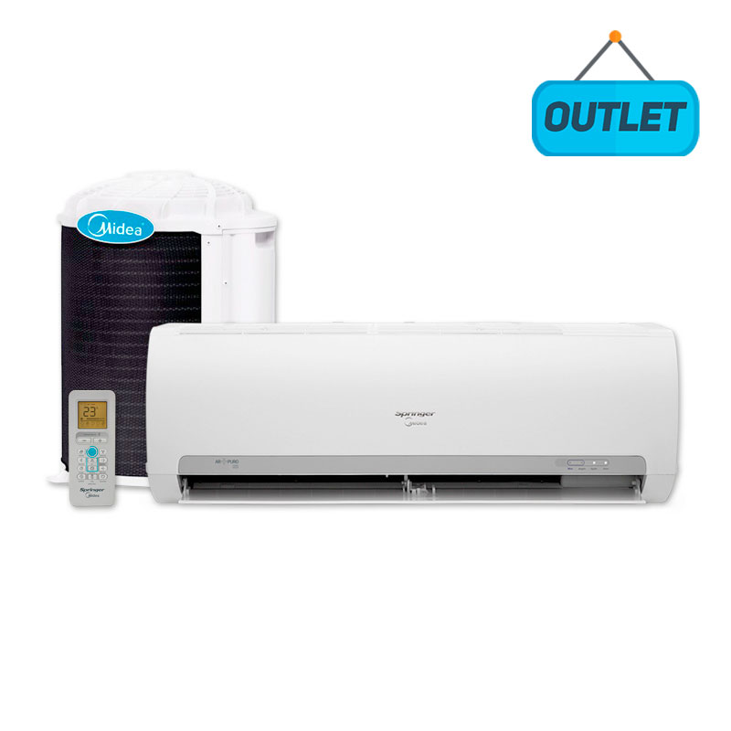 Ar Condicionado Split Hw On/off Springer Midea 18000 Btus Quente/frio 220V Monofasico  42MAQA18S5 - OUTLET
