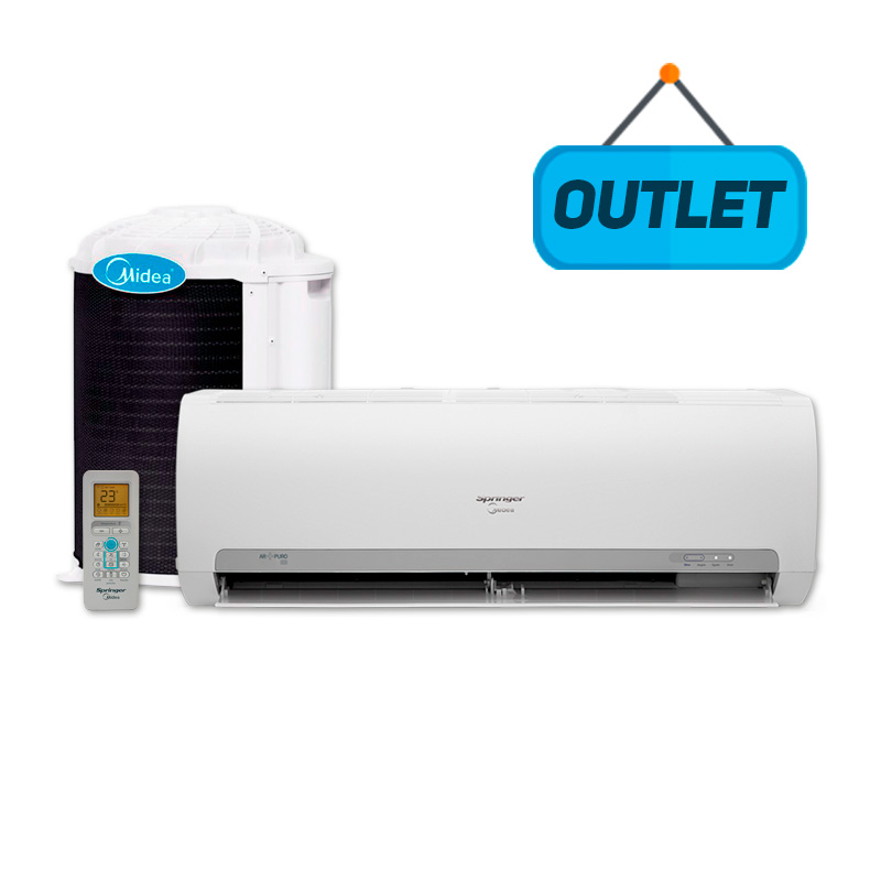 Ar Condicionado Split Hw On/off Springer Midea 18000 Btus Frio 220V Monofasico 42MMACB18S5 - OUTLET