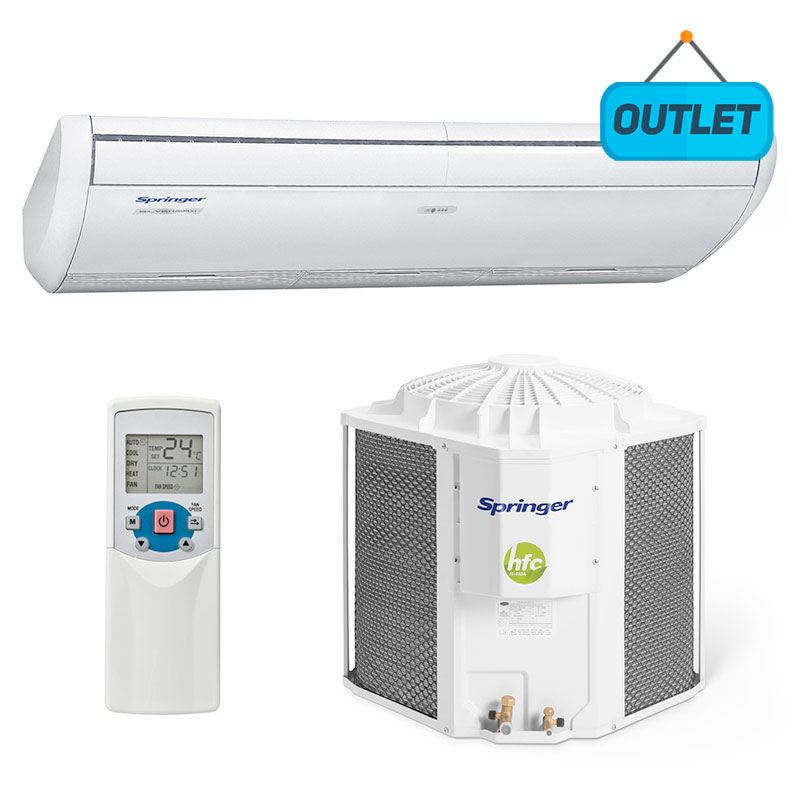 Ar Condicionado Piso Teto On/off Silvermaxi Springer 36000 Btus Frio 220V Monofasico 42XQU36S5 - OUTLET2