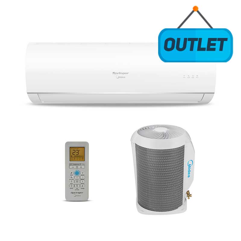 AR CONDICIONADO SPLIT ON/OFF AIR VOLUTION SPRINGER 30000 BTUS FRIO 220V MONO 42TFCA30S5 - OUTLET AR CONDICIONADO SPLIT ON/OFF AIR VOLUTION SPRINGER 30000 BTUS FRIO 220V MONO 42TFCA30S5 - OUTLET