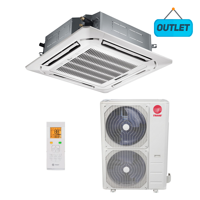Ar Condicionado Split Cassete On/Off Trane U-Match 48000 Btus Frio 220V Trifasico 2MCC0548C10R0BL - OUTLET
