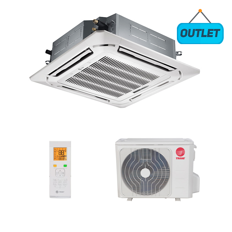 Ar Condicionado Split Cassete On/Off Trane U-Match 36000 Btus Frio 220V Monofasico 2MCC0536C10R0BL - OUTLET